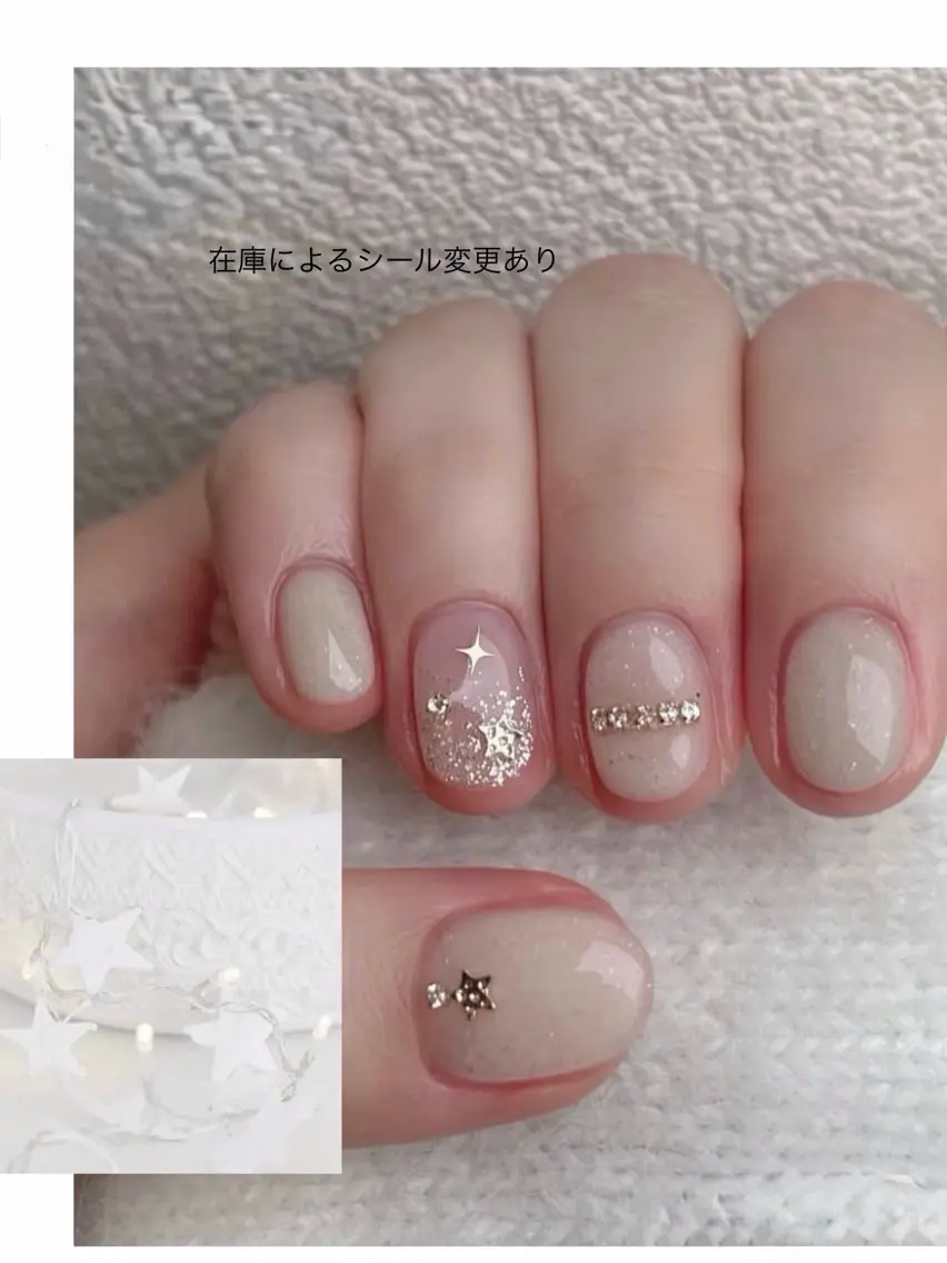 ネイル チークネイル キラキラネイル 韓国ネイル マグネットネイル ニュアンスネイル ハンドネイル H&B せつかのネイルデザイン