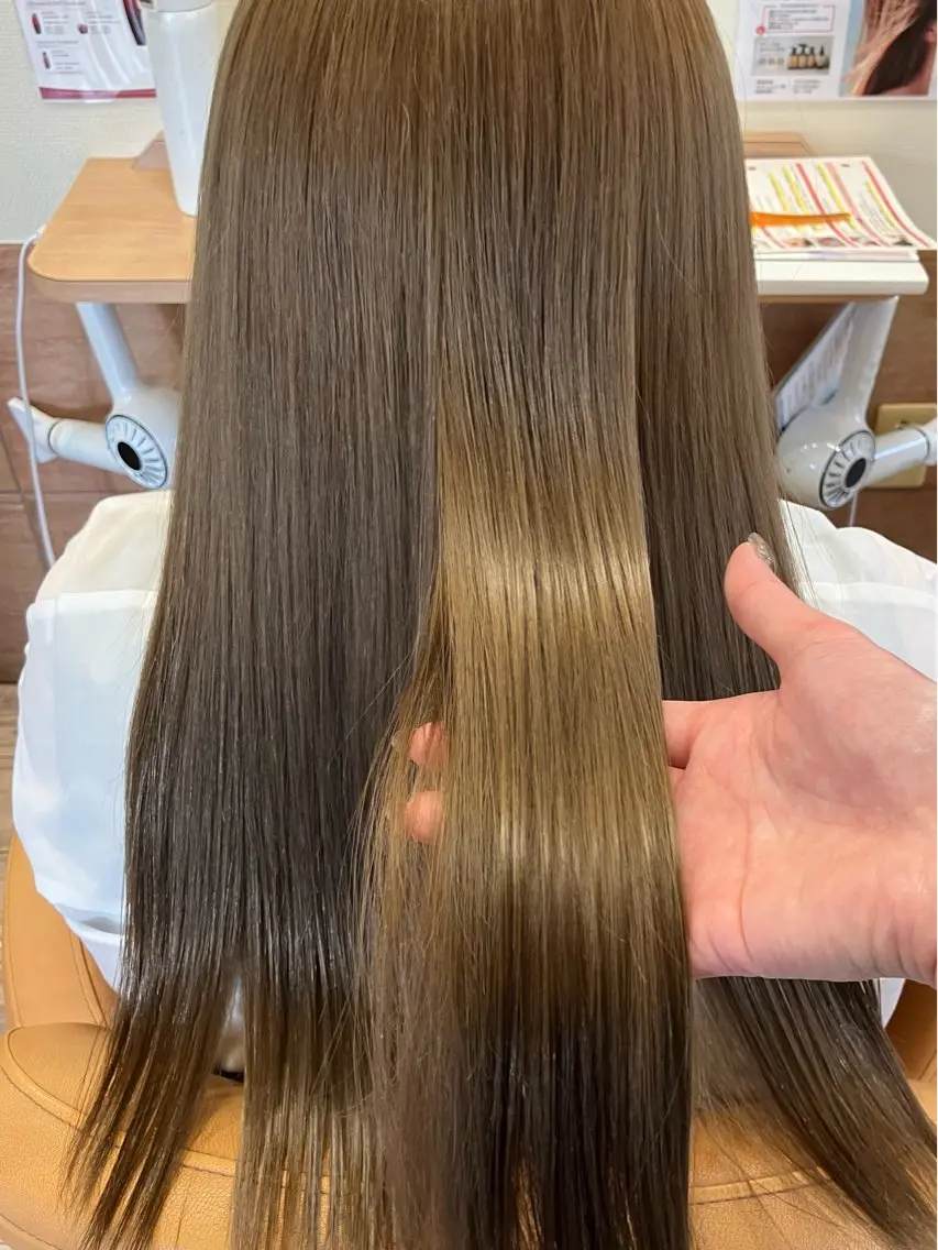 ロング トリートメント カット 西田 早輝子🍊のヘアスタイル