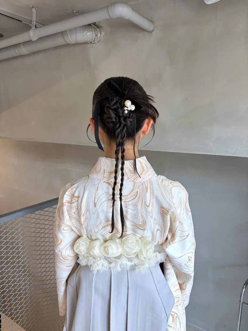 セミロング ヘアアレンジ ヘアセット bob/ aoiのヘアスタイル