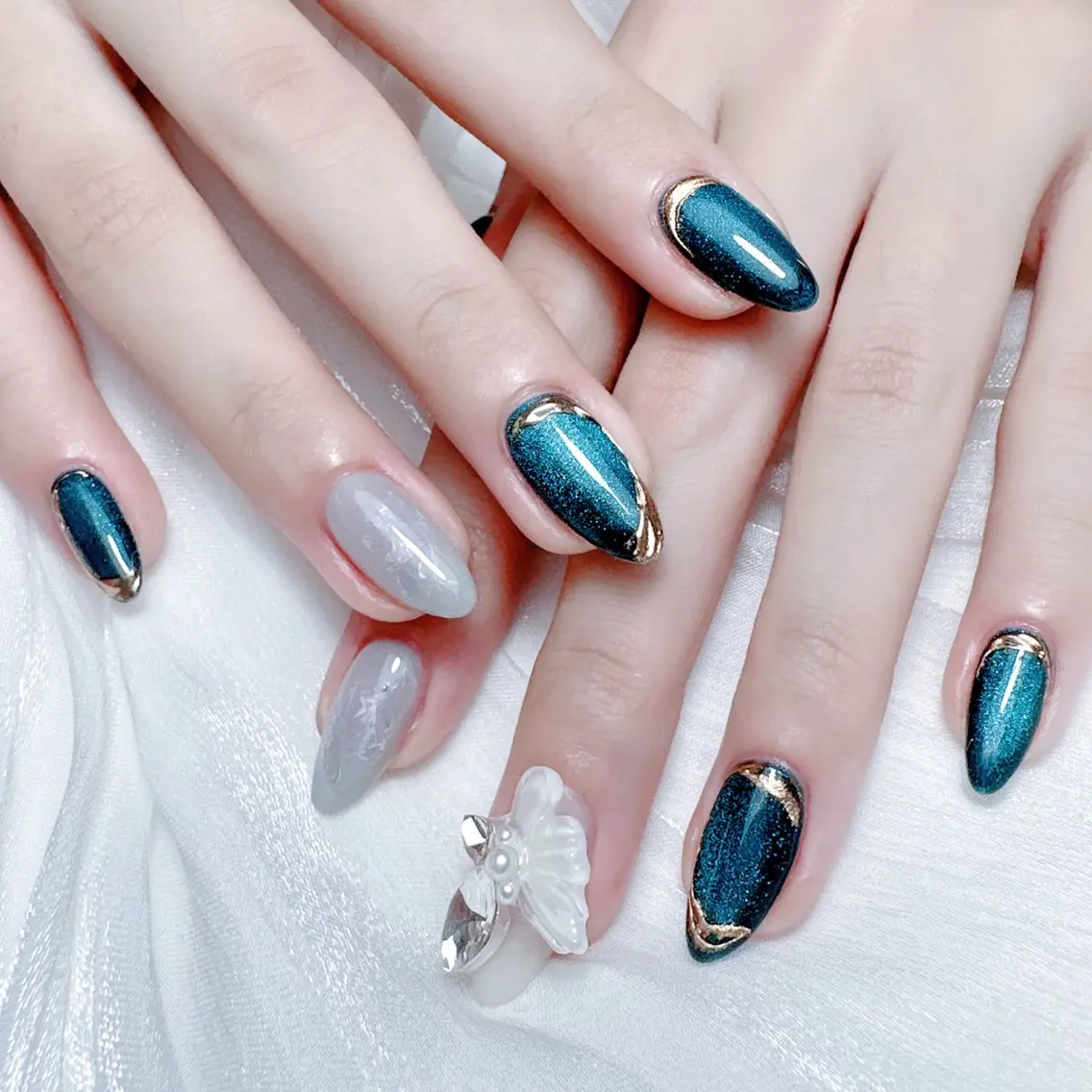 ネイル ハンドネイル 🎀M nails✨ ビューティーのネイルデザイン
