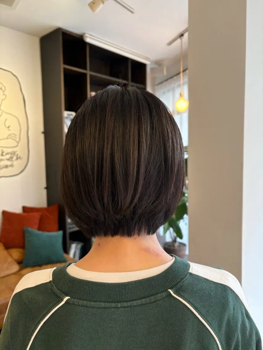 ショート 西野 優夏のヘアスタイル