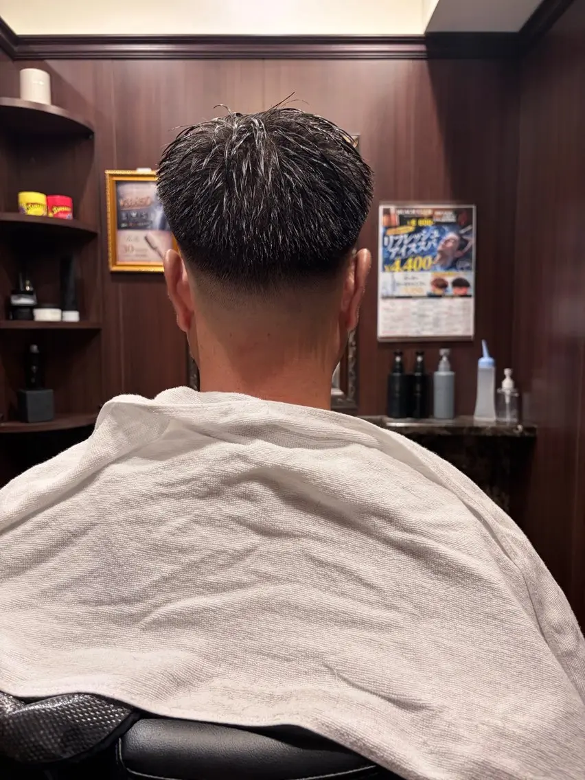 ショート 勝田 隼斗のヘアスタイル