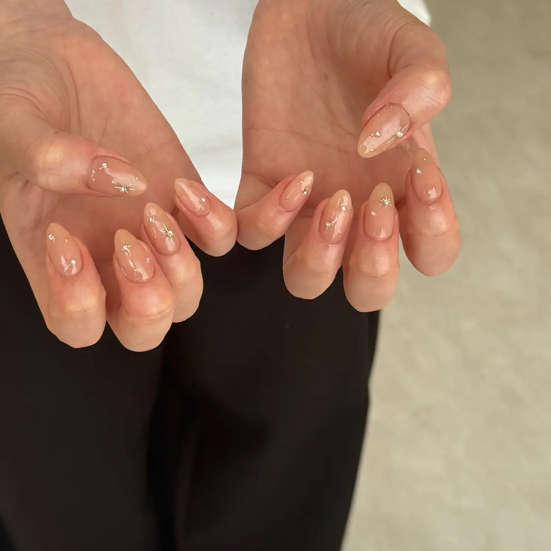 ネイル シンプルネイル 夏ネイル ハンドネイル __shiho. nailのネイルデザイン