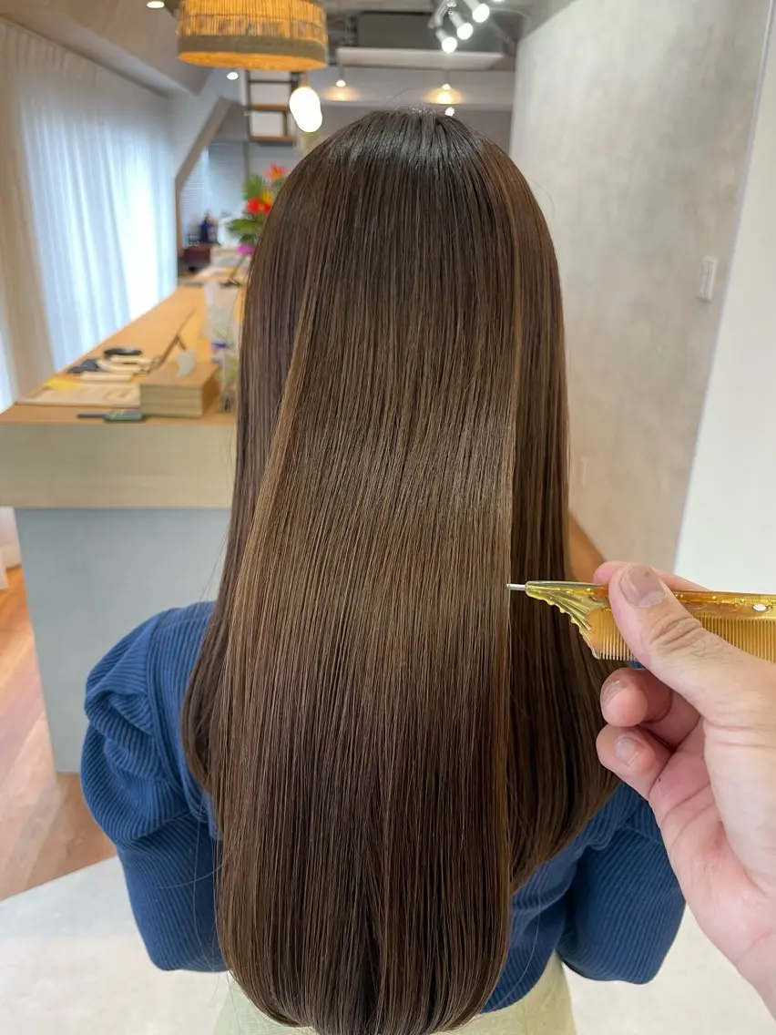 ロング トリートメント moro 丁寧なカウンセリングのヘアスタイル