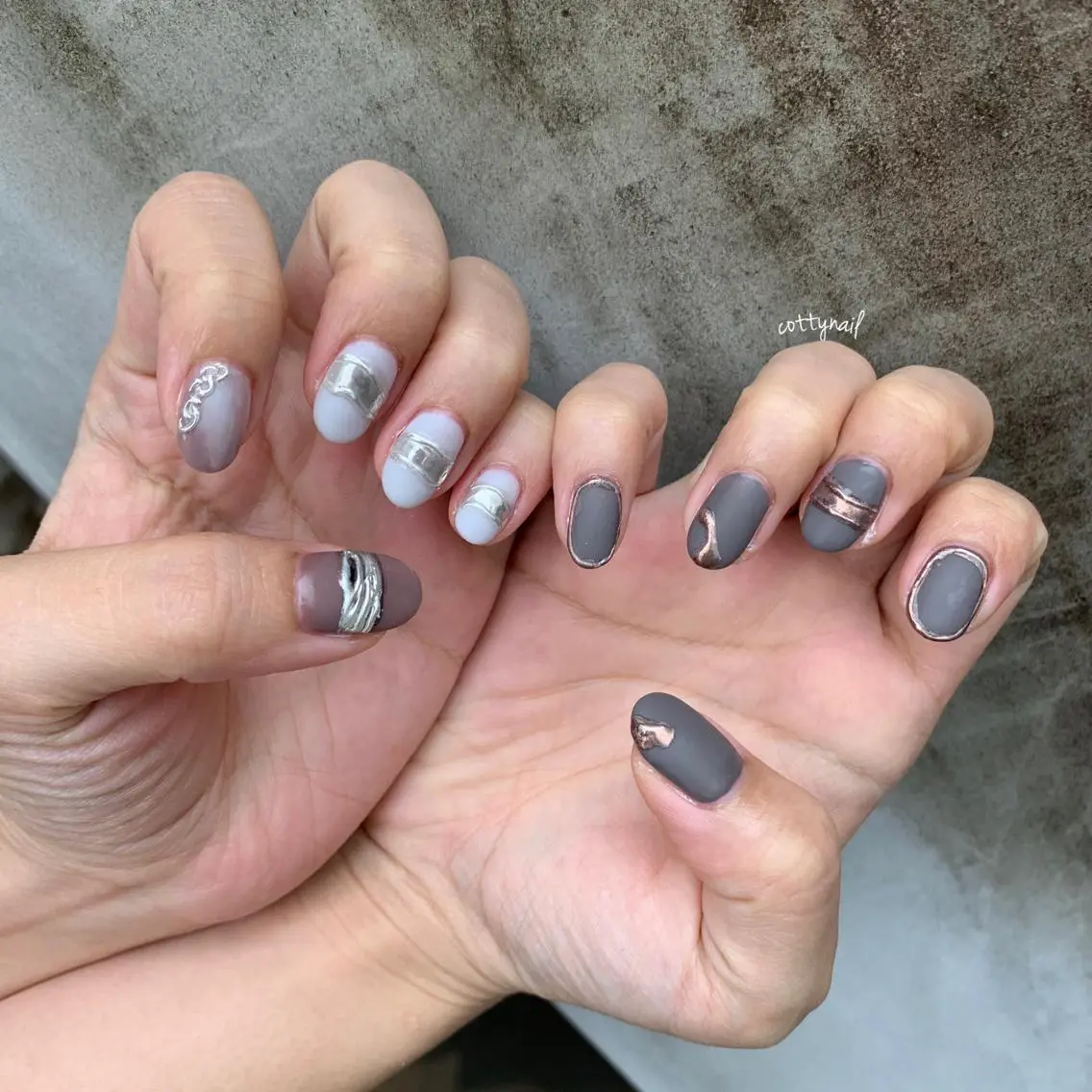 ネイル アートネイル ジェルネイル ニュアンスネイル cottynail -miki-のその他イメージ