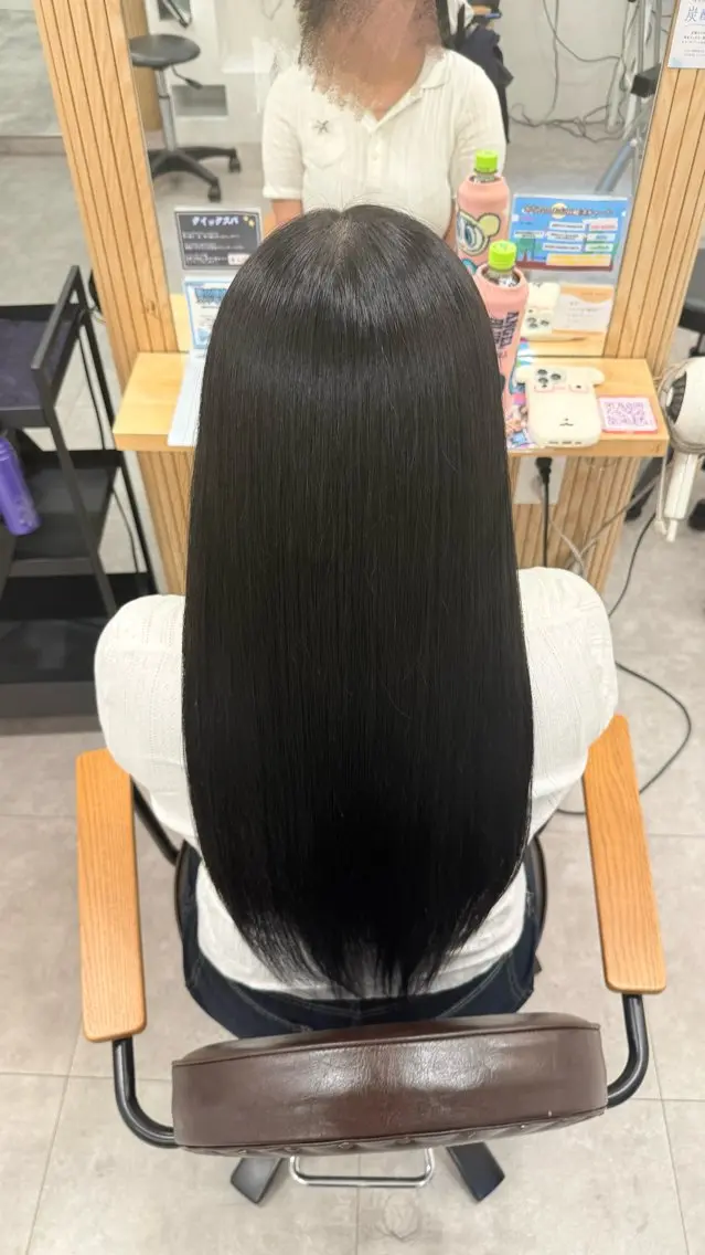 ロング カラー トリートメント ヘアカラー トリートメント 美容室SHIAN ひかる🐥⸒⸒のヘアスタイル