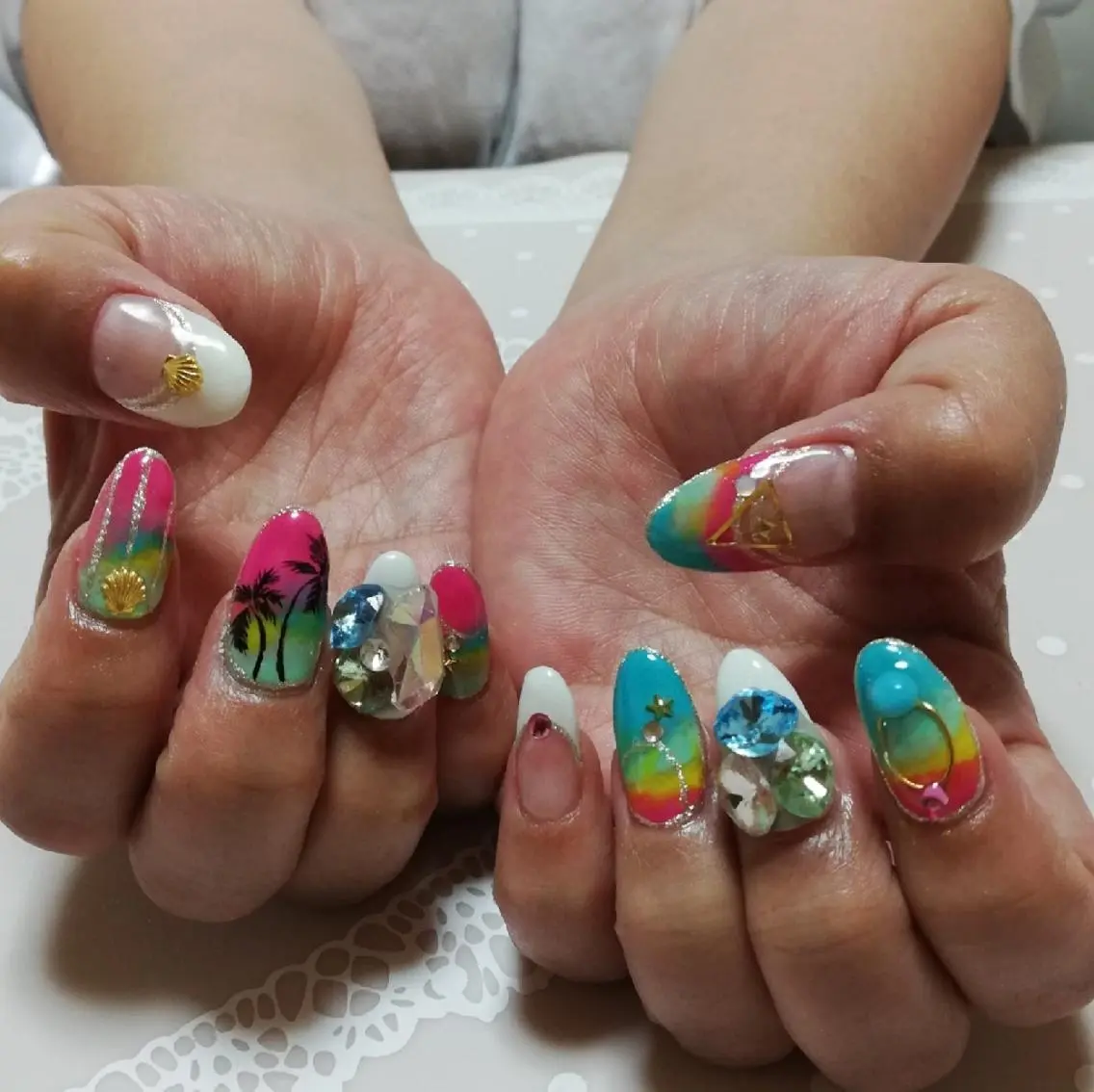 ネイル アートネイル 持ち込み ネイル junkoのネイルデザイン
