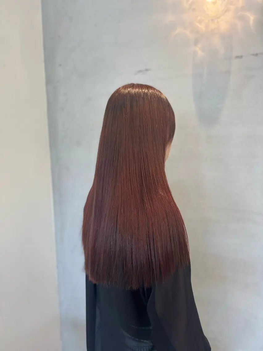 ロング カラー カット ヘアカラー トリートメント オスズ 🎀´-のヘアスタイル