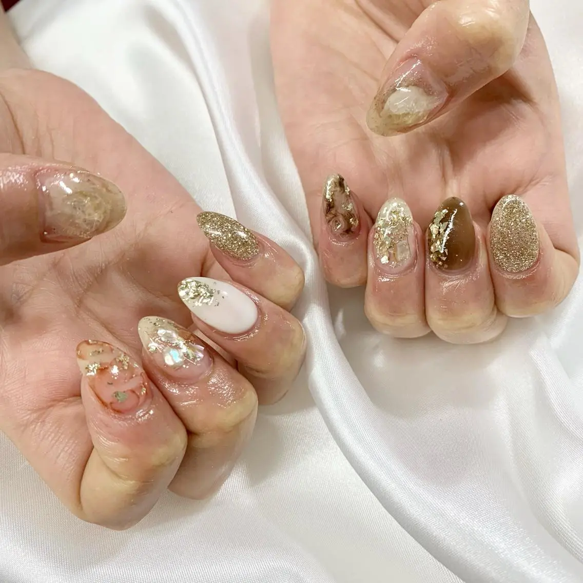 ネイル ニュアンスネイル pu muのネイルデザイン