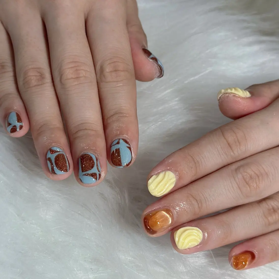 ネイル ハンドネイル フットネイル LAVISH nanamiのネイルデザイン