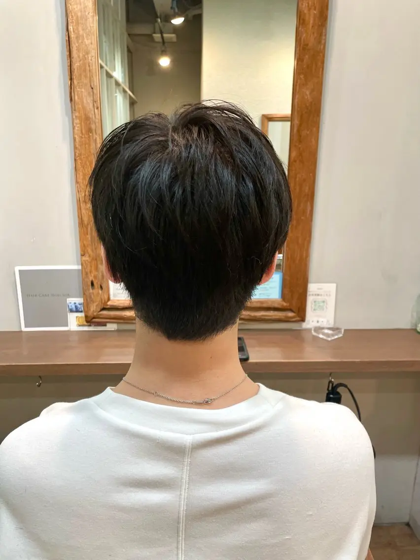 ショート メンズ 刈り上げ オオシマ ミユのヘアスタイル