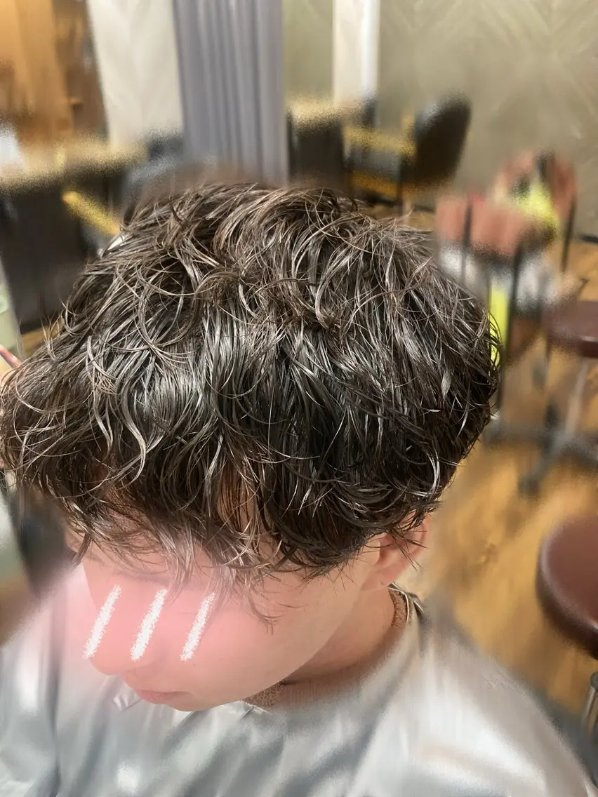パーマ メンズ メンズパーマ 長谷川 ゆりのヘアスタイル