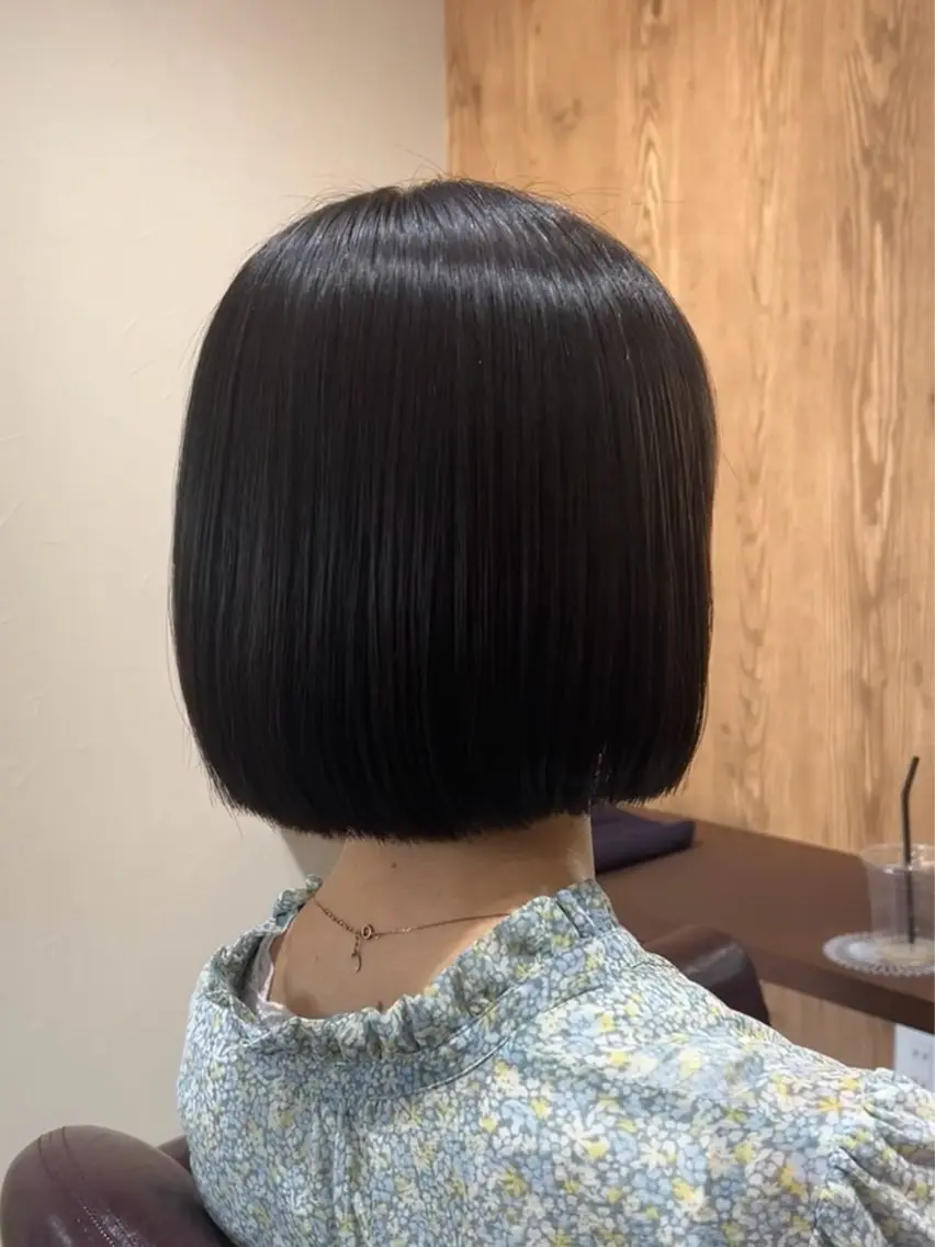 ショート カット 縮毛矯正 鈴木 悠孝のヘアスタイル
