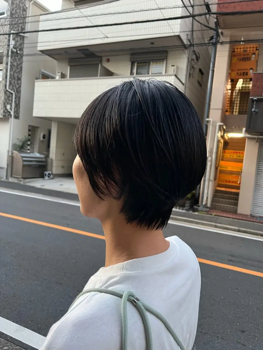 ショート ショートヘア ボブ/ショート/金田 夏葵のヘアスタイル