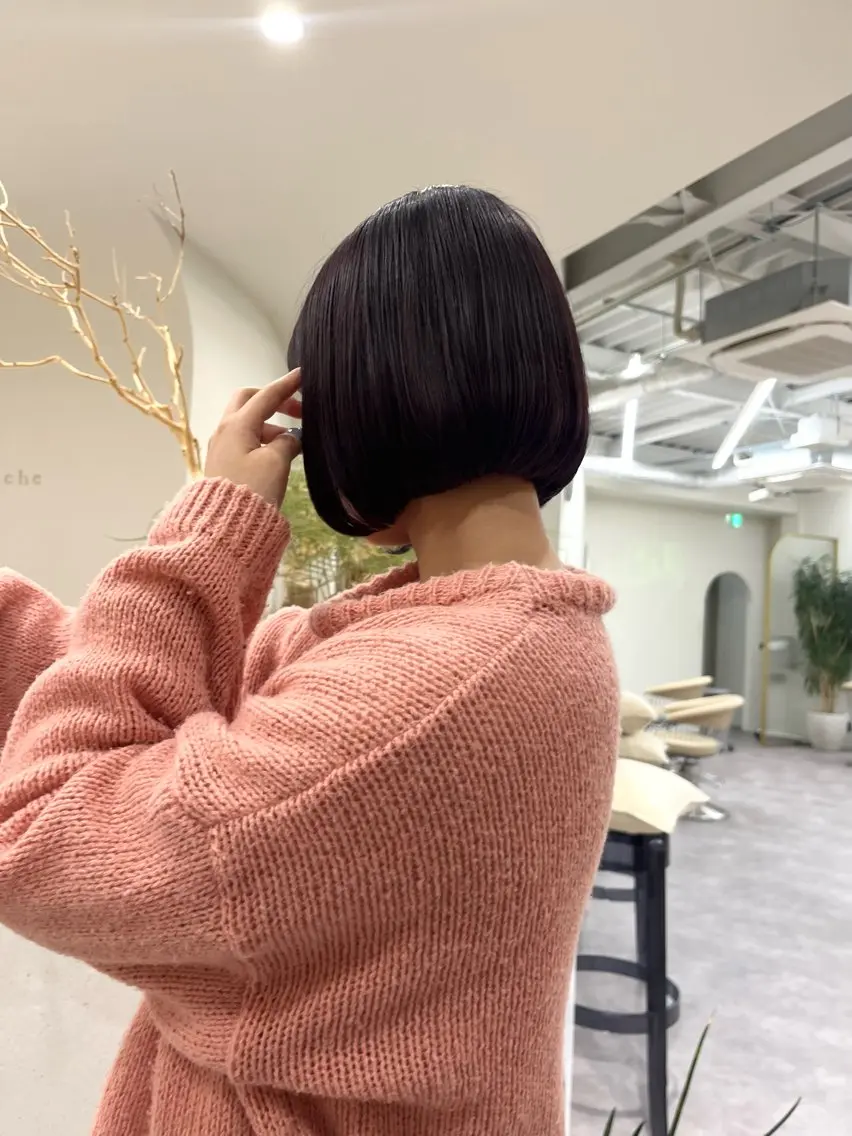 ショート 透明感カラー🌼 沙奈のヘアスタイル