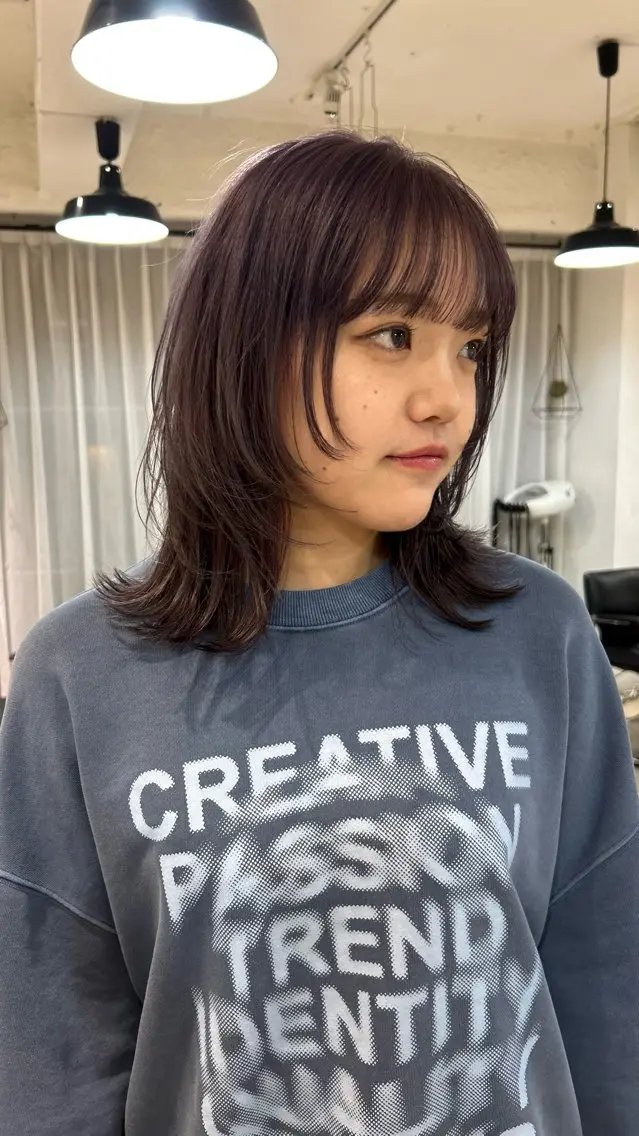 ミディアム カラー ❕マンツーマン施術❕ 🍊Moemiのヘアスタイル