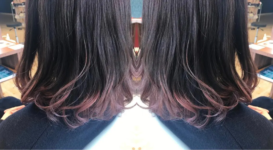 ミディアム カラー 湯浅  隆のヘアスタイル