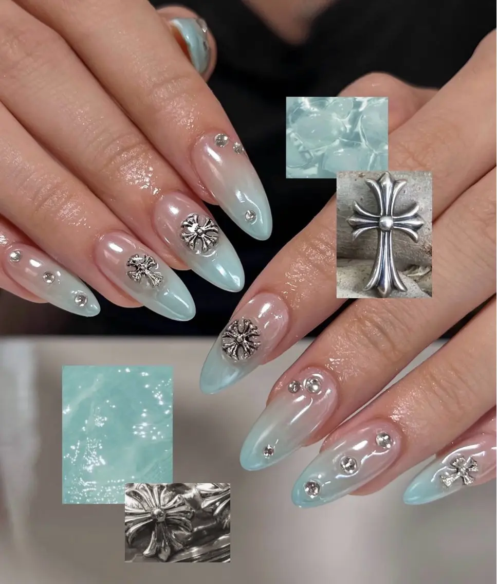 ネイル アートネイル 韓国ネイル 持ち込み ワンホンネイル ハンドネイル Lenie Nail Salonのネイルデザイン