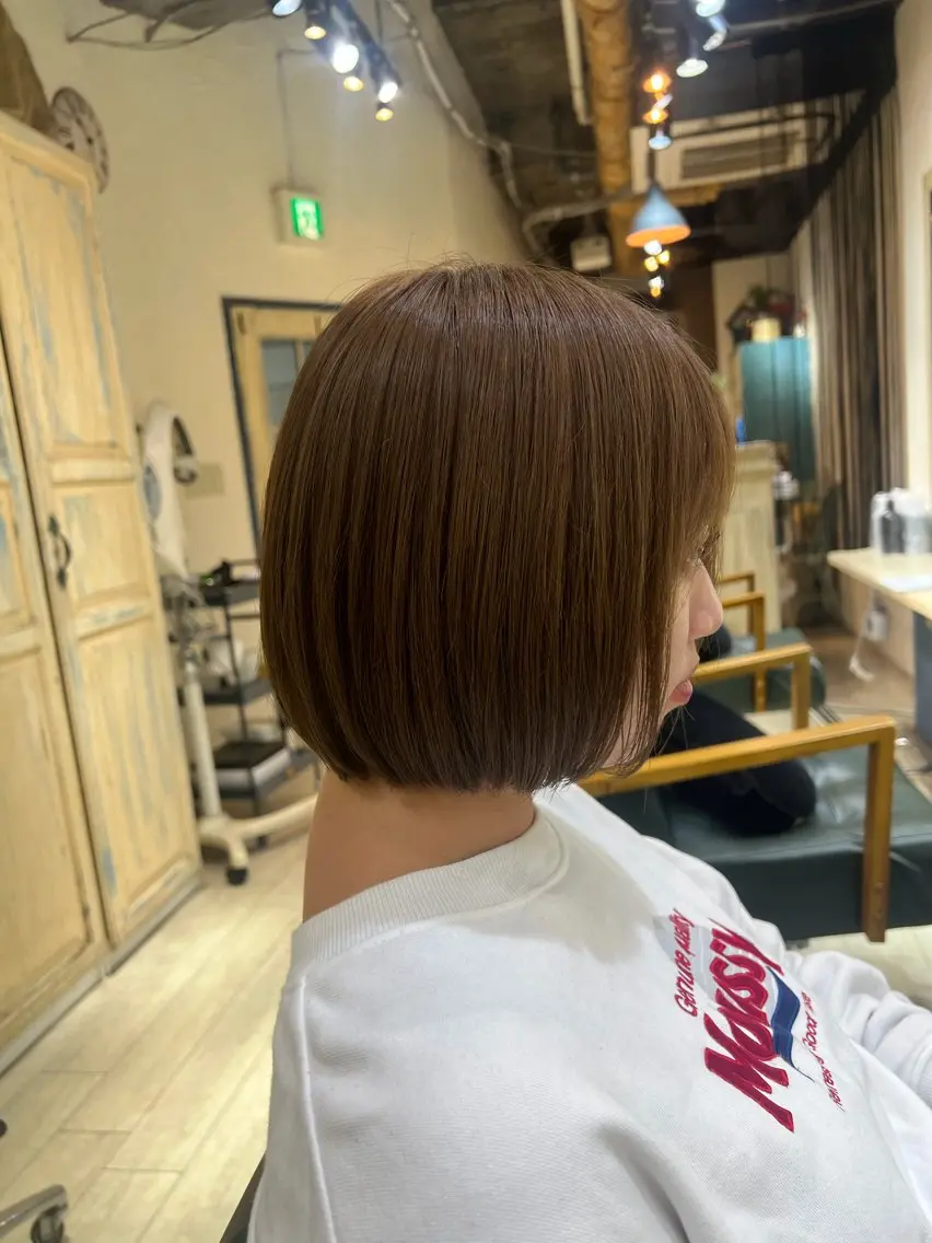 ショート カラー たけかわ みずきのヘアスタイル
