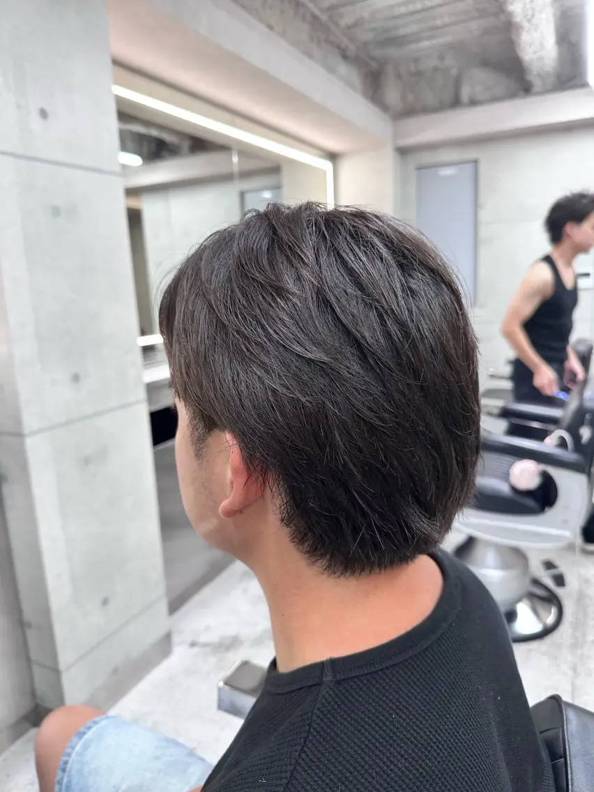 ショート 縮毛矯正 石川 琉星のヘアスタイル