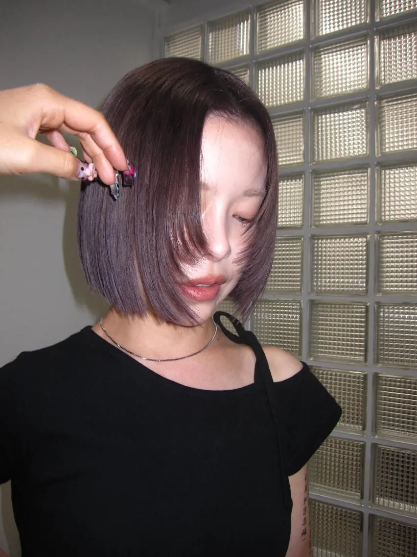 ミディアム カラー カット ヘアカラー トリートメント ヘッドスパ 天神大名/カラー特化 レイヤー/似合わせのヘアスタイル