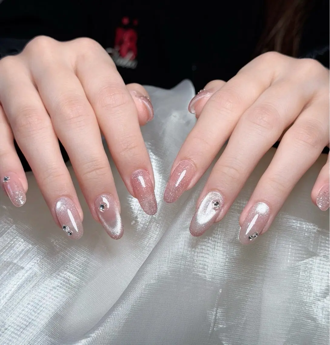 ネイル Nailグリン 🍑のネイルデザイン