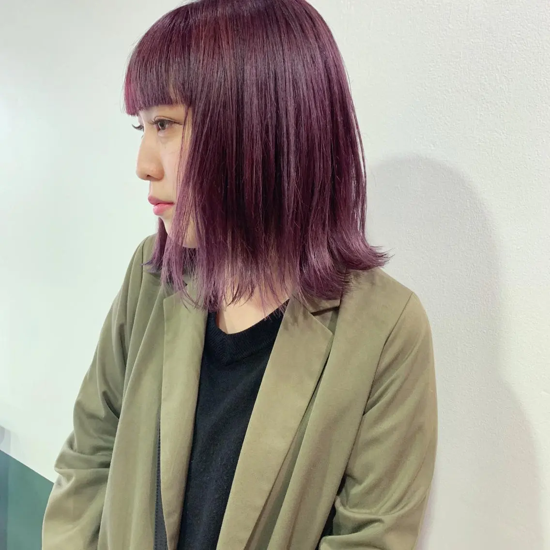 ミディアム ヘアカラー トリートメント 是非可愛くさせて ください🩷sakiのヘアスタイル