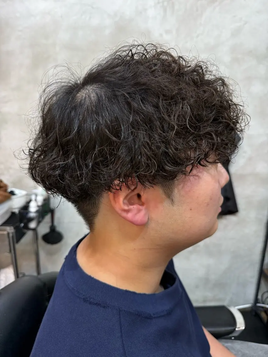 カット+ツイスト・スパイラルパーマの写真