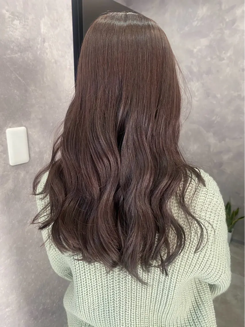 ロング カット ヘアカラー トリートメント 縮毛矯正/柏の葉 🎱🖤ふうかのヘアスタイル
