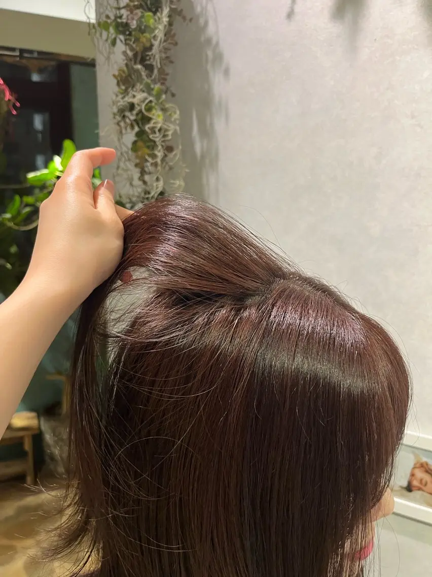 カラー ラベンダーカラー 無料カットモデル募集 ／ueno aiのヘアスタイル