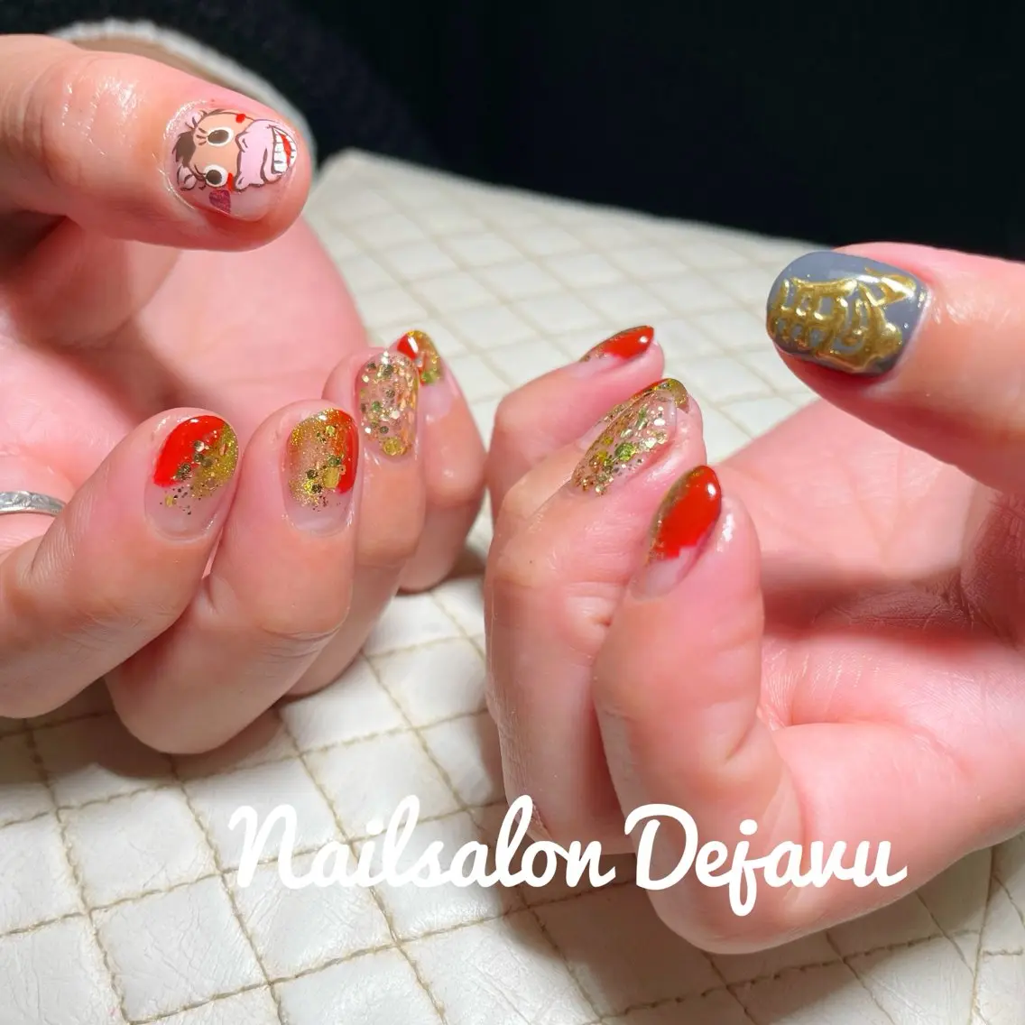 ネイル ハンドネイル Nail salon Dejavu 🌿のネイルデザイン