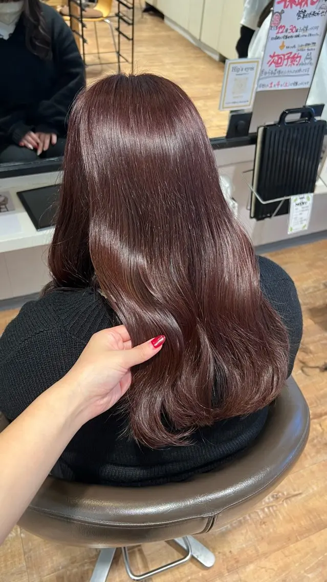 カラー ブラウンカラー ピンクカラー インナーカラー♡ Nanakoのヘアスタイル