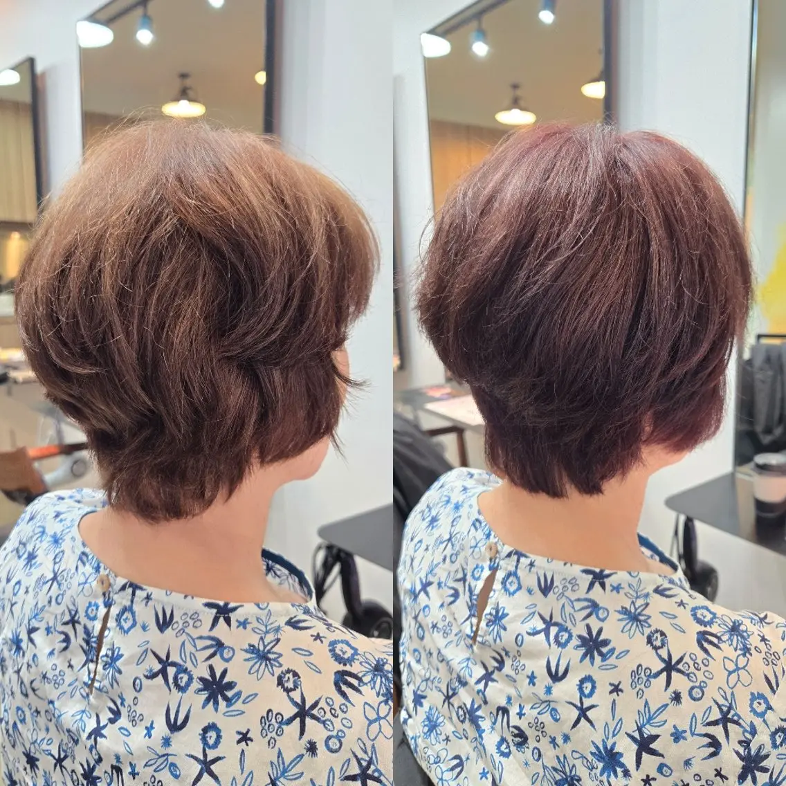 ショート カラー カット ヘアカラー トリートメント 野村 果音(カノン)のヘアスタイル