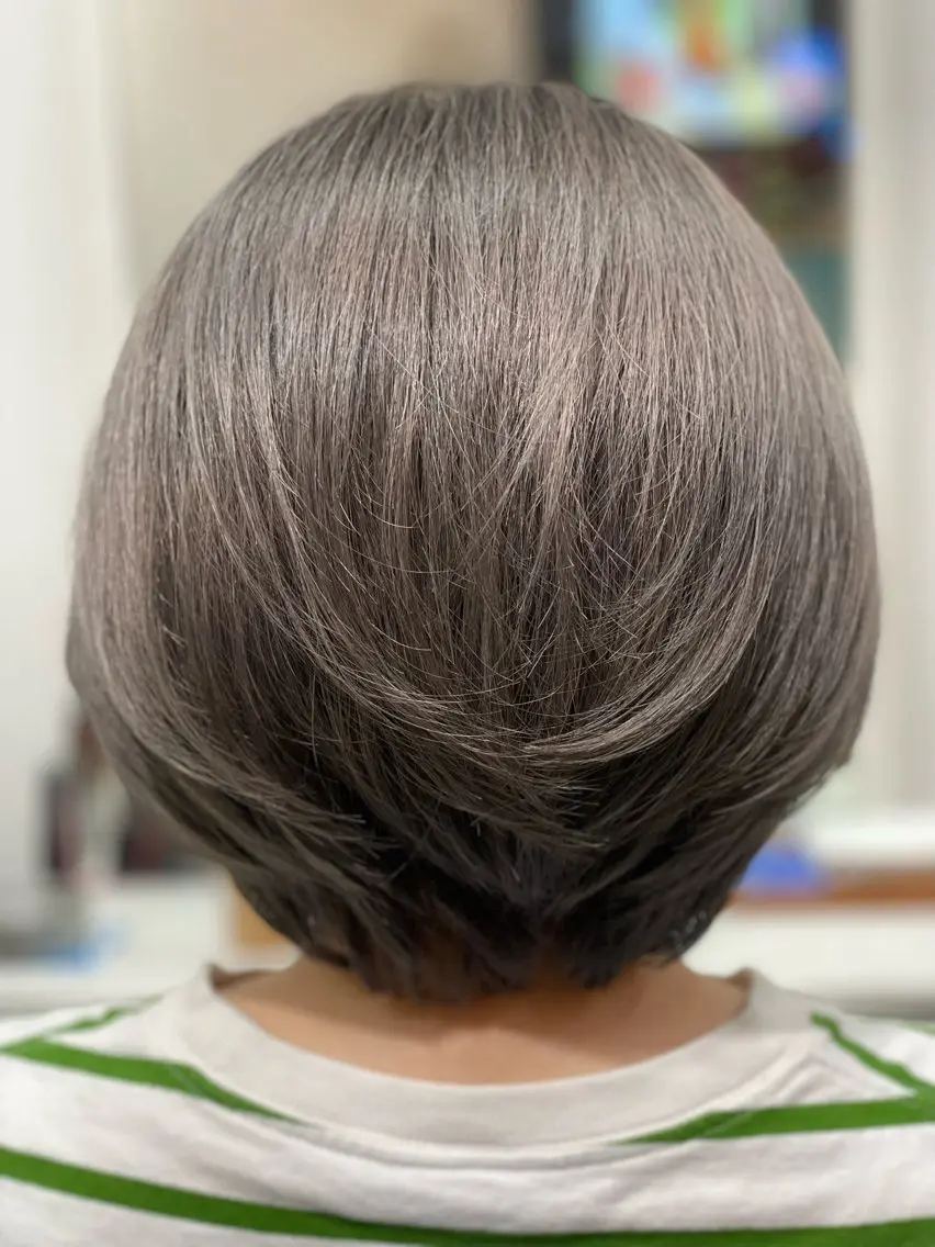 ミディアム カラー ブリーチ ヘアカラー トリートメント Snaly カラー特化ページのヘアスタイル