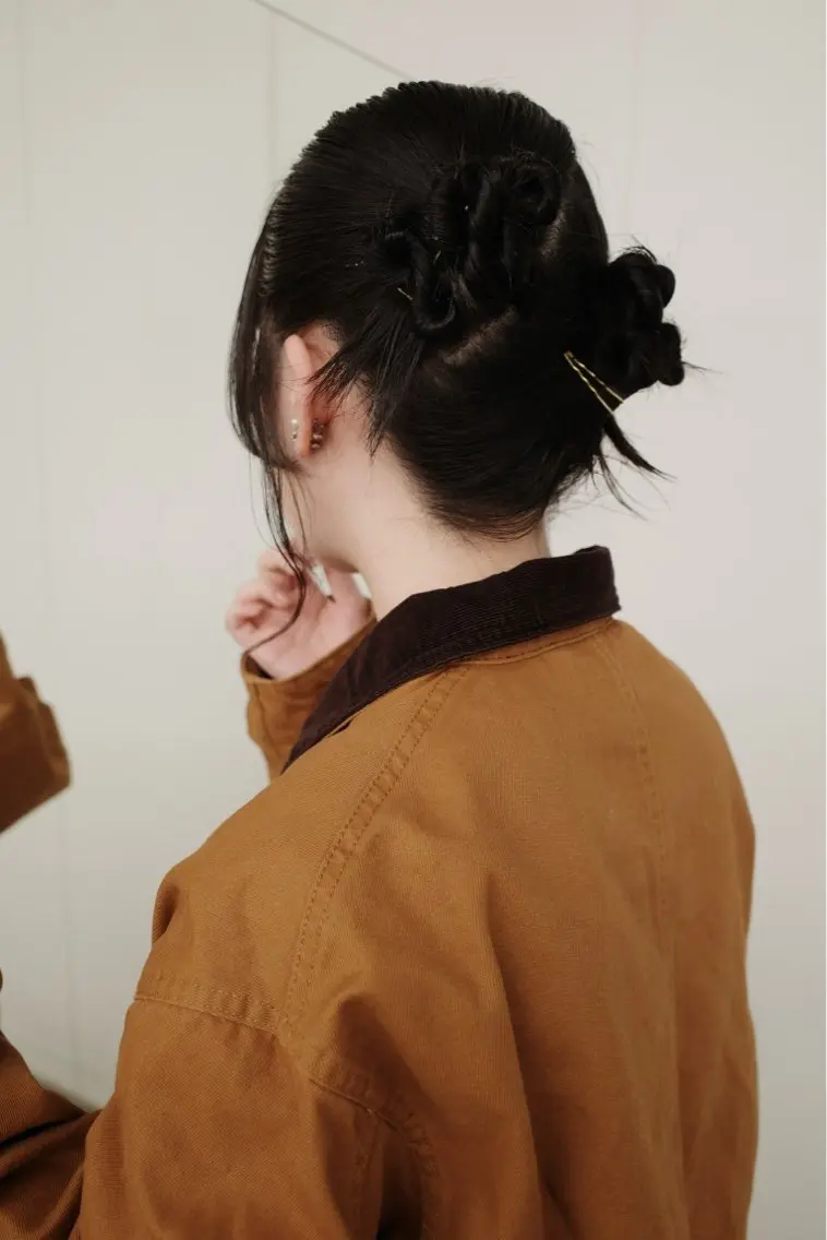 ヘアアレンジ ヘアセット 小長谷 夕菜のヘアスタイル
