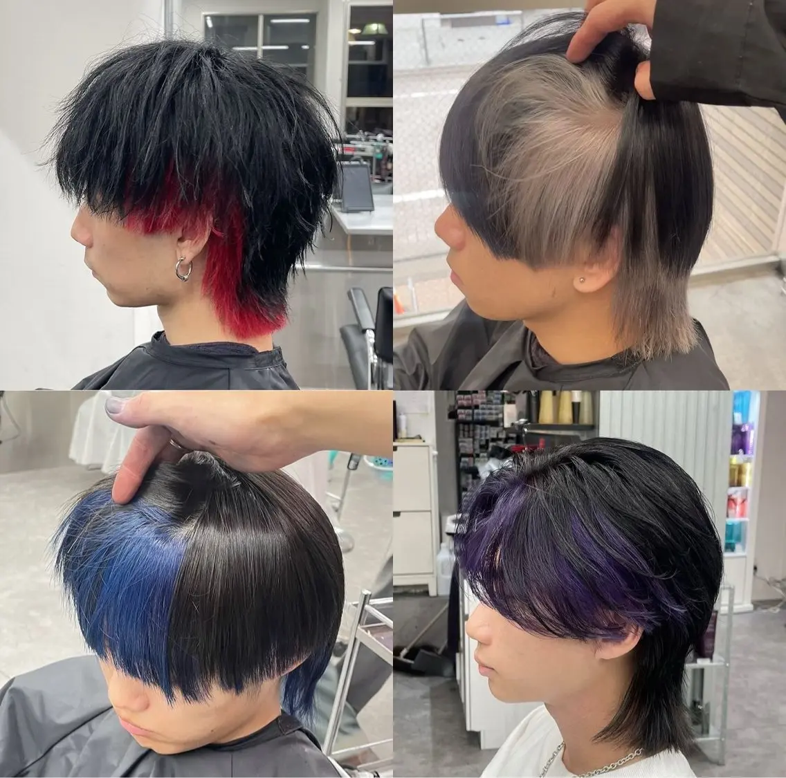 カラー メンズ カット ヘアカラー トリートメント メンズパーマ専門 /縦落ち/渋谷駅近のヘアスタイル