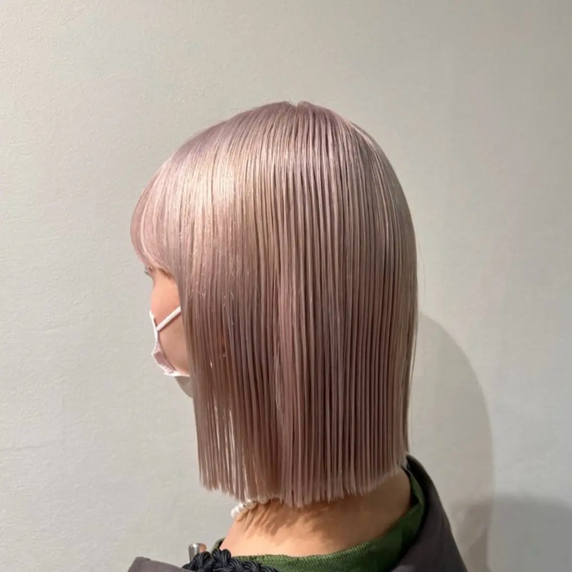 ミディアム カラー ハイトーンカラー color ゆうな🎀のヘアスタイル