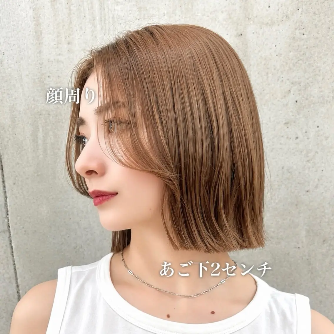 ミディアム カット ヘアカラー トリートメント 髪質改善🦋韓国ヘア /艶髪カラー/ゆうとのヘアスタイル