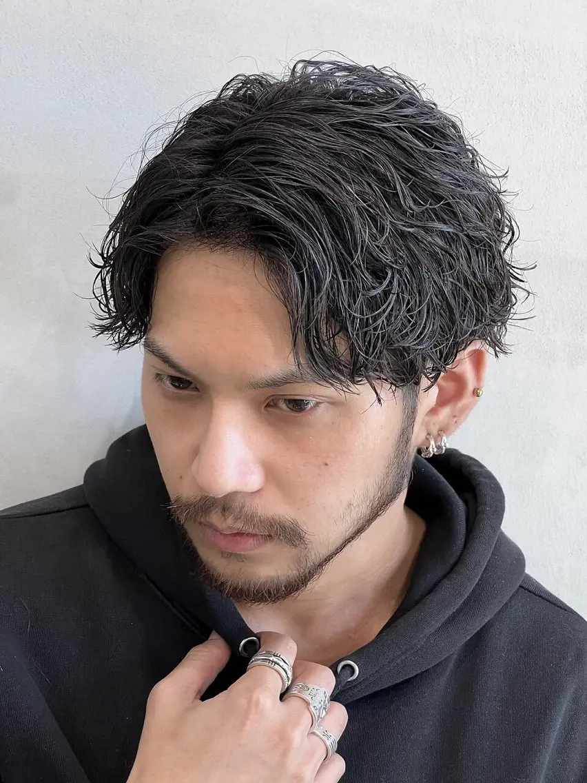 パーマ カット パーマ 八原 良来のヘアスタイル