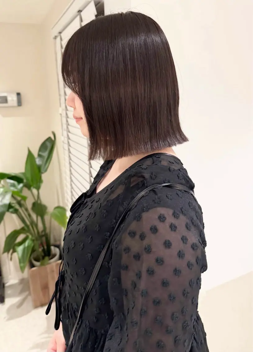 ショート カット ヘアカラー トリートメント Bonheur銀座 /runaのヘアスタイル