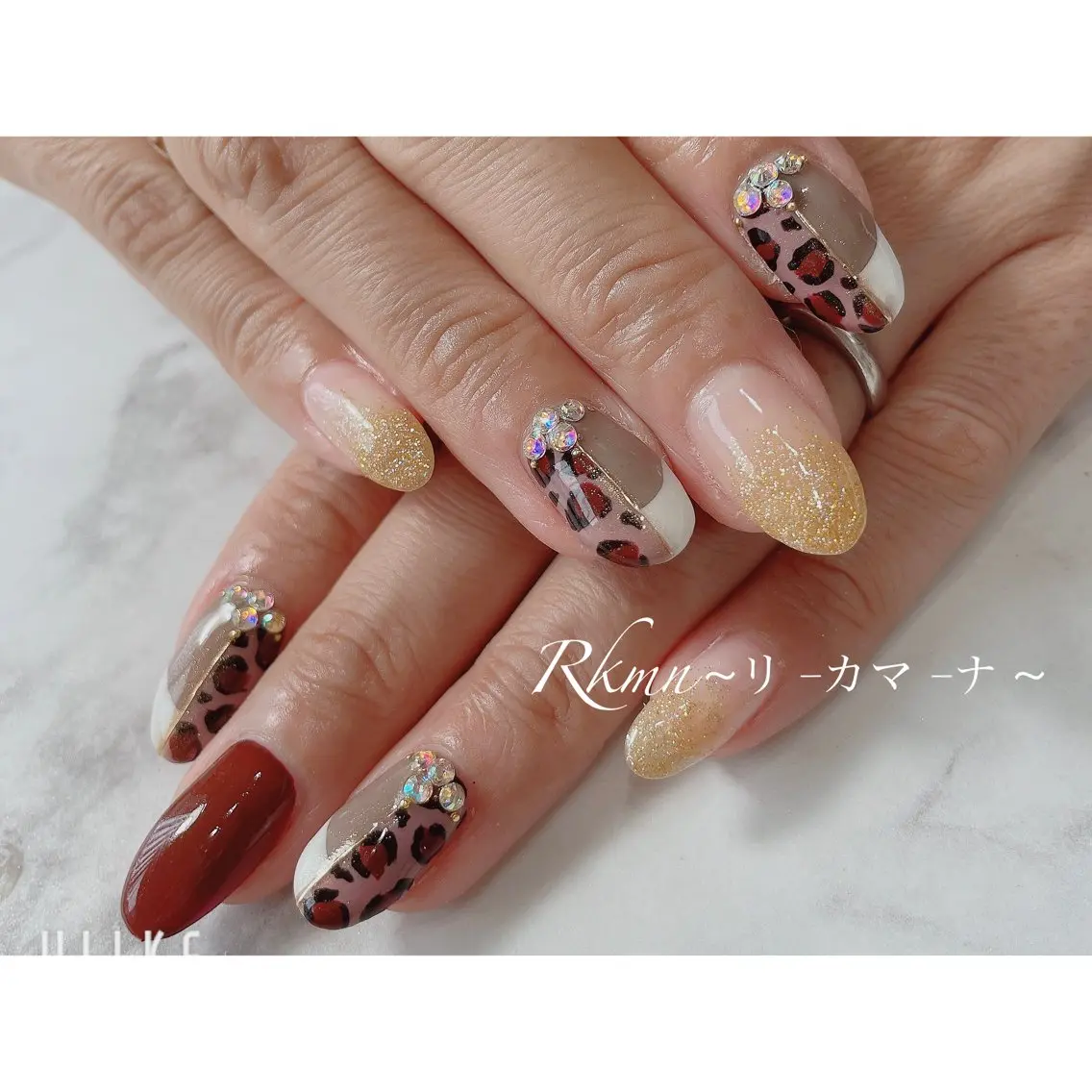 ネイル アートネイル フレンチネイル グラデーション 春ネイル ハンドネイル フットネイル ハンドケア Rkmn ~リ-カマ-ナ~のネイルデザイン