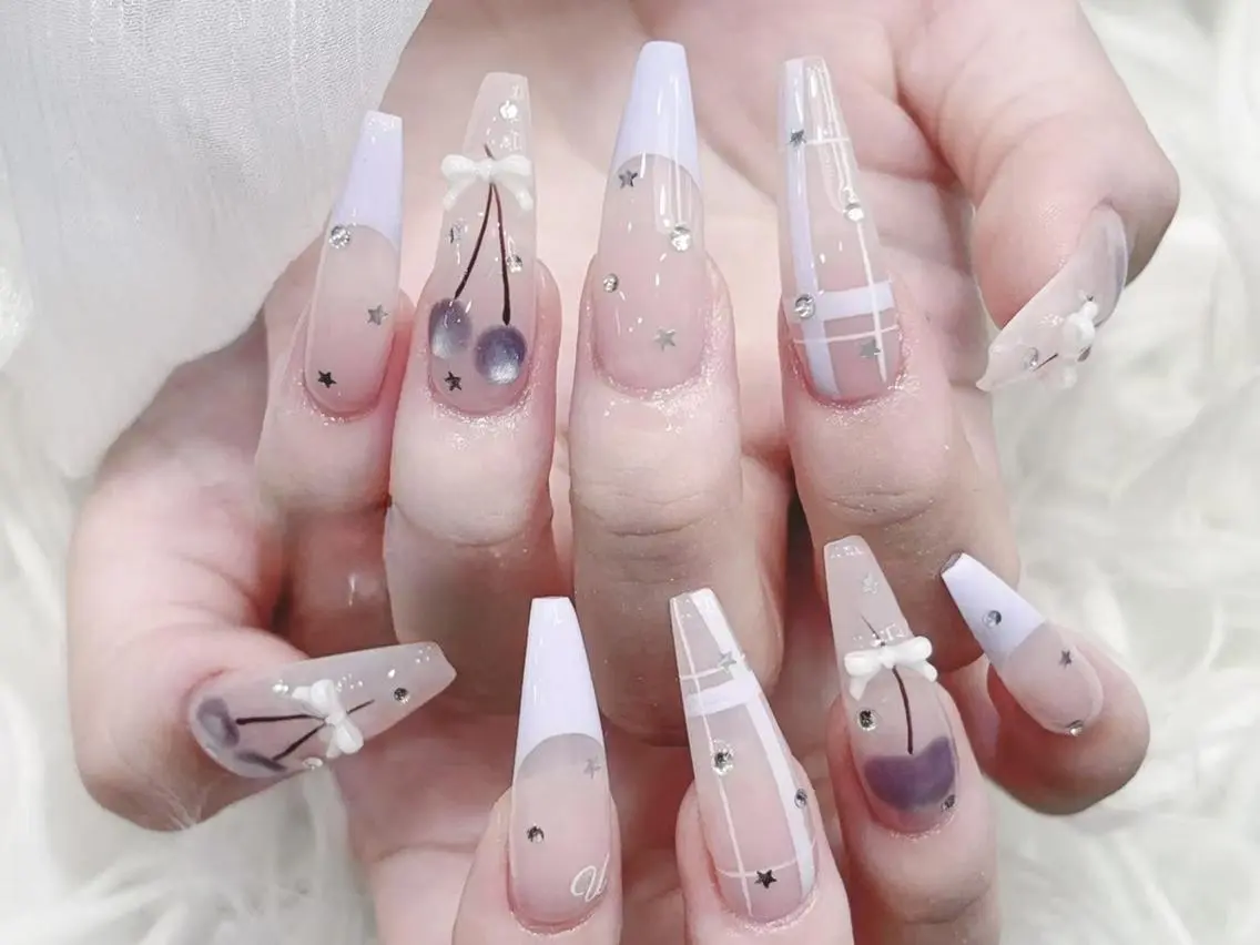ネイル 成人式 ジェルネイル マグネットネイル 大理石ネイル(マーブル) 持ち込み ハンドネイル K.bi_nail ネイル長さ出し専門店のネイルデザイン