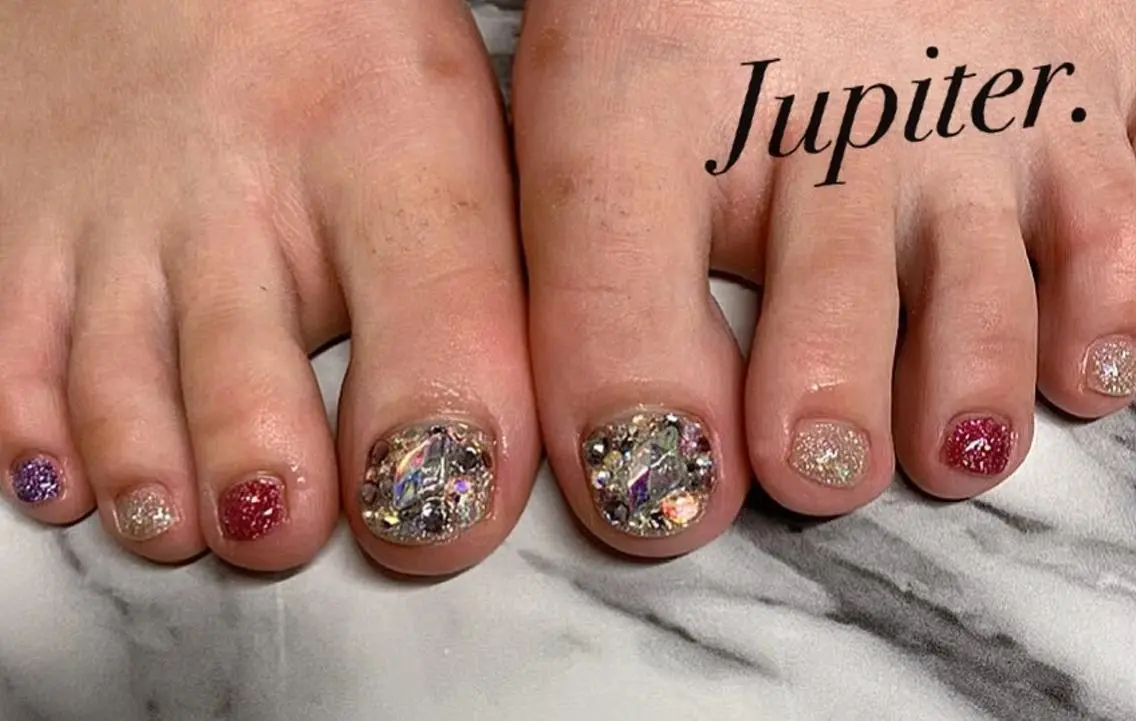 ネイル フットネイル Jupiter .のネイルデザイン