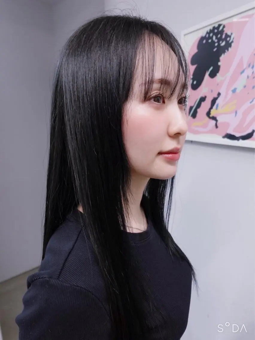 ロング レイヤーカット sauのヘアスタイル