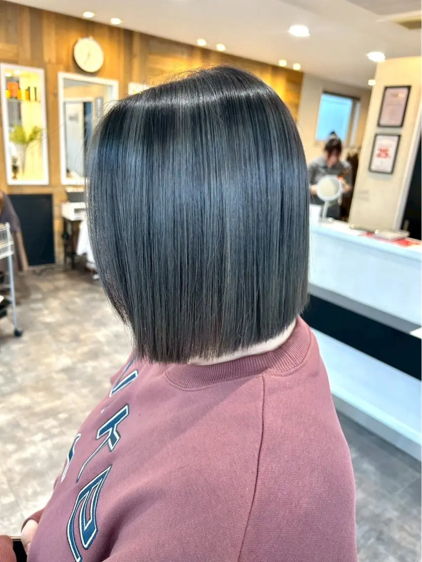 カラー ハイライトカラー カラーモデル募集中 むつみのヘアスタイル
