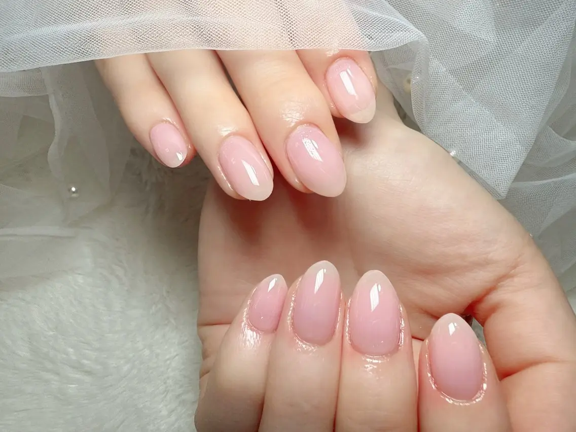 💜ワンカラーorラメグラ💜新規オフ無料🎀ケア込み💕の写真