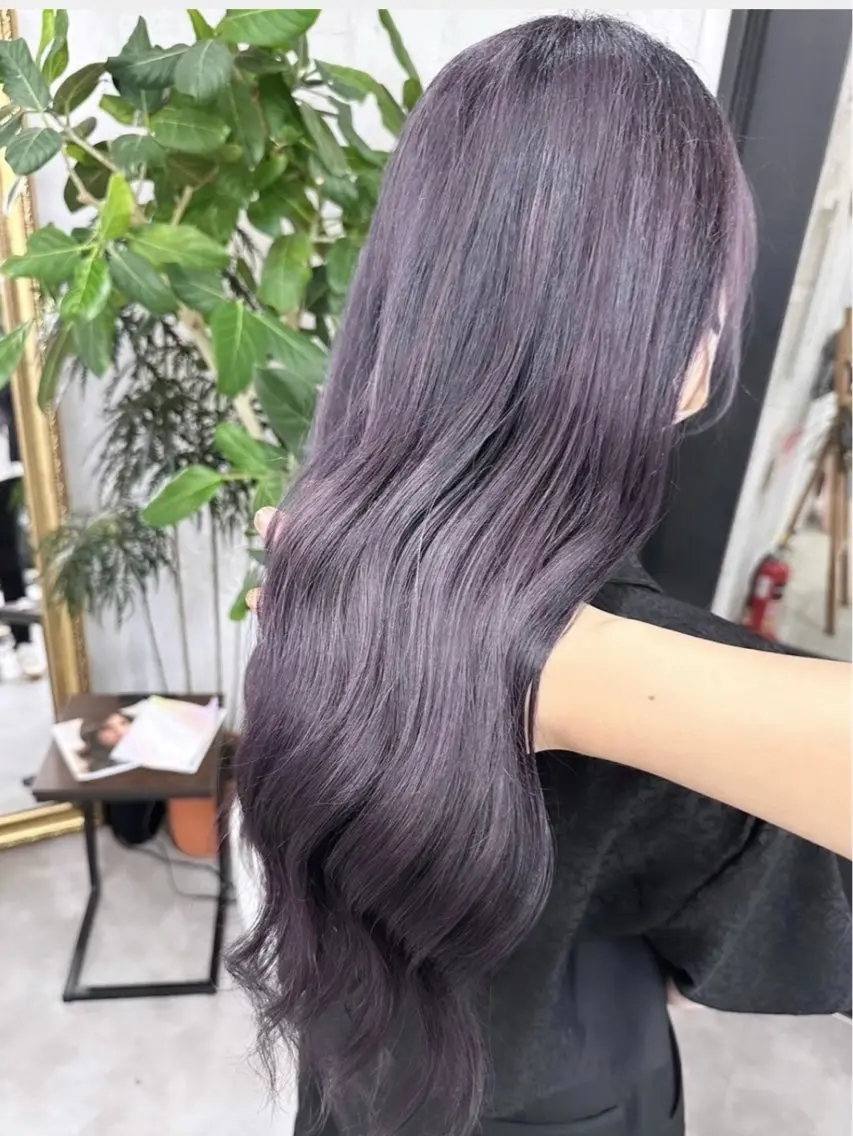 カラー 長谷川 愛花のヘアスタイル