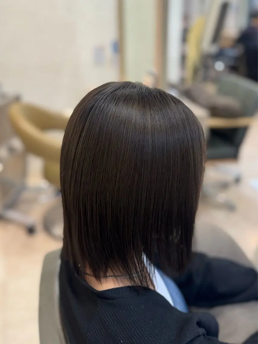 ショート カット ヘアカラー トリートメント 艶カラー×レイヤー ‪🪽‪maiのヘアスタイル