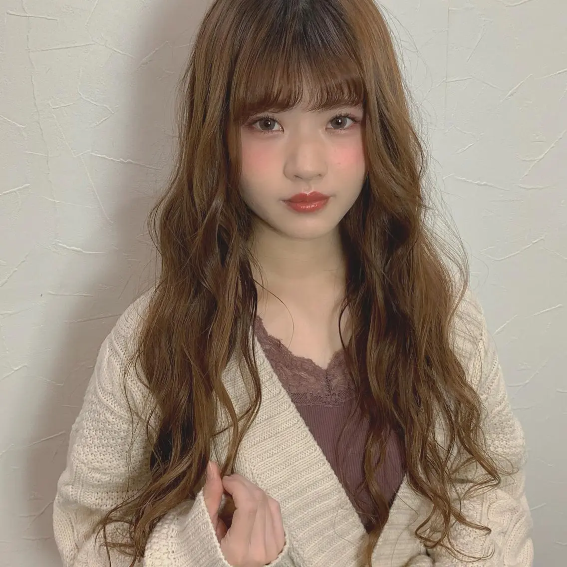 ロング カラー ベージュカラー 今野 美栄のヘアスタイル