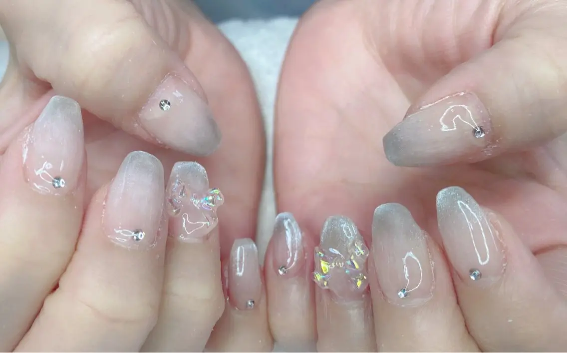 ネイル ニュアンスネイル🌈 MYU Nailsのネイルデザイン